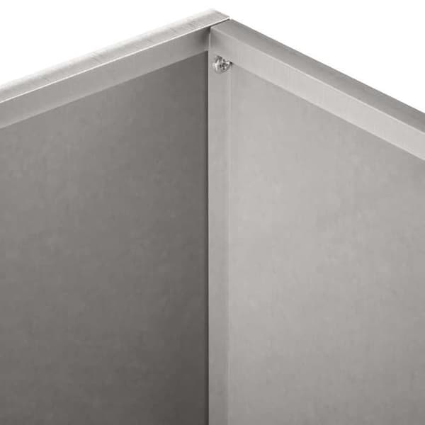 Maison Exclusive - Trädgårdskrukor 2 st Silver 40 x 40 x 30 cm