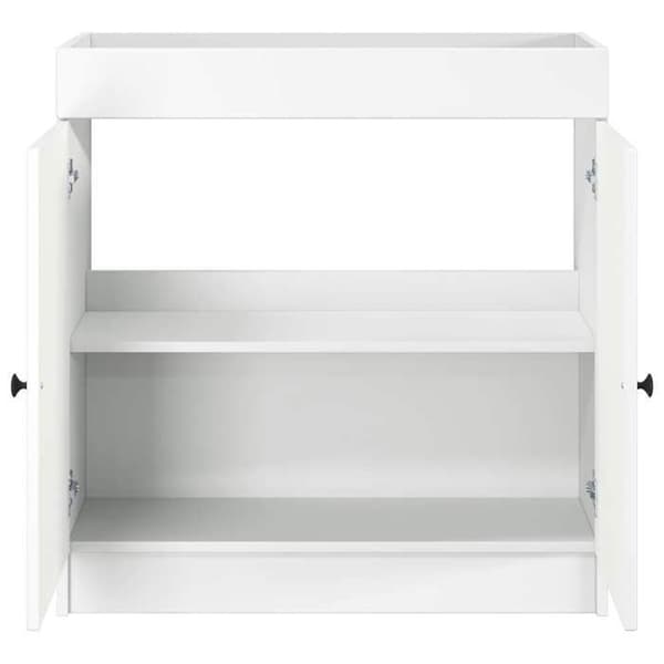 Maison Exclusive - Badeværelse underskab hvid 78,5 x 37,5 x 81 cm