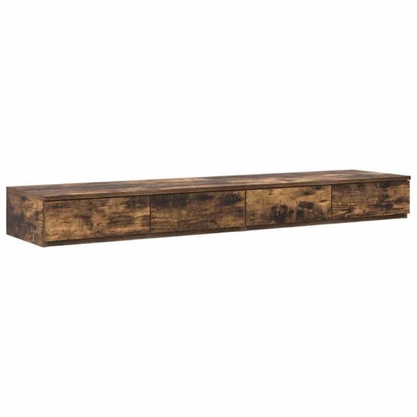 Maison Exclusive - Sengekasser Røget eg 150 x 36,5 x 16,5 cm