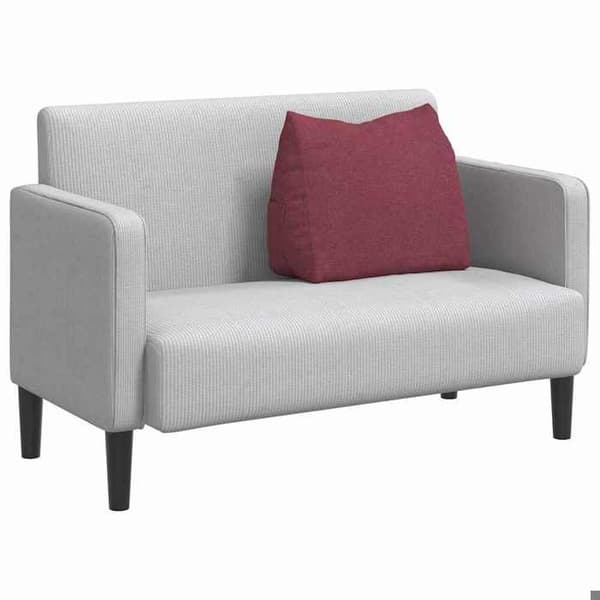 Selkätyyny - MAISON EXCLUSIVE - Vakio malli - Punainen - Irrotettava päällinen - Polyesteritäyte