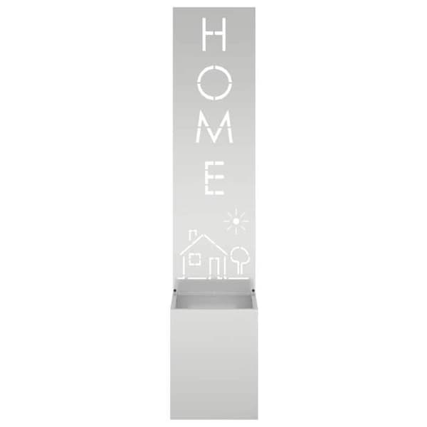 Maison Exclusive - Silverfärgad trädgårdsskyddsskärm 32 x 32 x 150 cm Silver