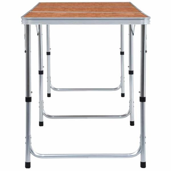 Maison Exclusive - Fällbord i aluminium för camping 180x60 cm