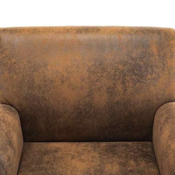 Maison Exclusive - Brun Sæde-sofa 70x69x72 cm Kunstlæder kastanj