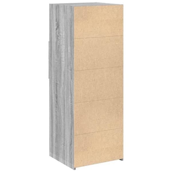 Maison Exclusive - Buffé Sonoma Grå 30x42,5x93 cm Ingenjörsträ
