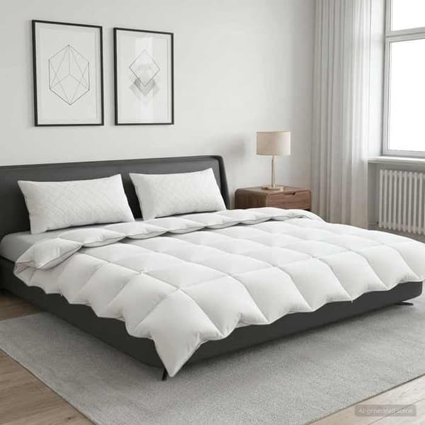 Maison Exclusive - Dyne sæt 90 % gåsedun FULDA 3 stk 200 x 200 cm