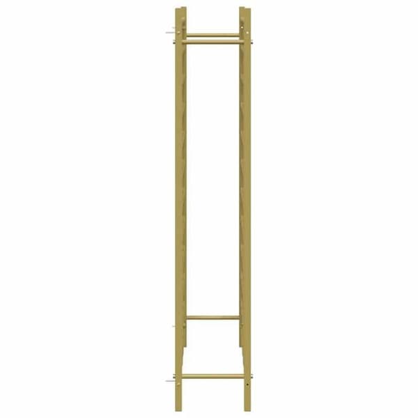 Maison Exclusive - Flaskställ för 72 flaskor Guld Metall
