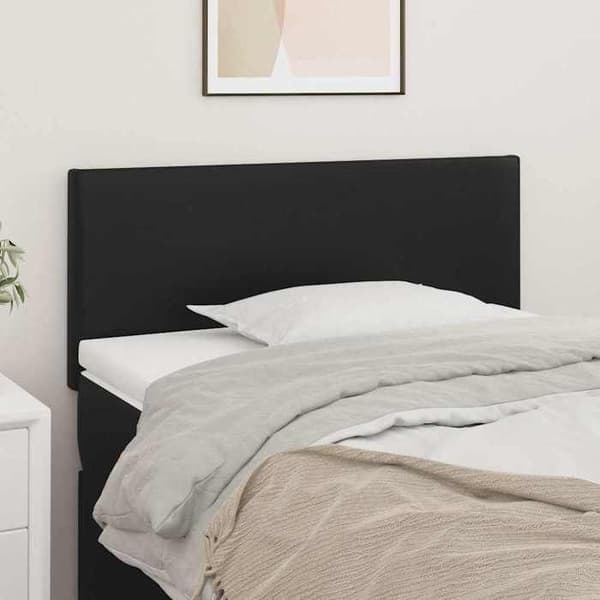Maison Exclusive - Sort Hovedgærde 90x5x78/88 cm Simili-læder Svart