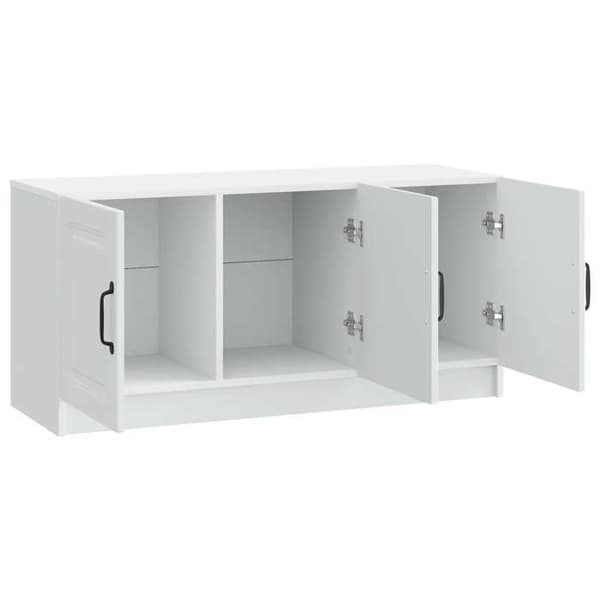 Maison Exclusive - TV-möbel Vit 99 x 34,5 x 47 cm Ingenjörsträ