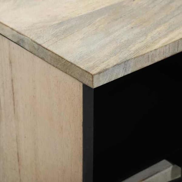 TV-möbel - EXKLUSIV HEM - 100 x 33 x 46 cm - Vit - Ingenjörsträ - Väggmontering Vit
