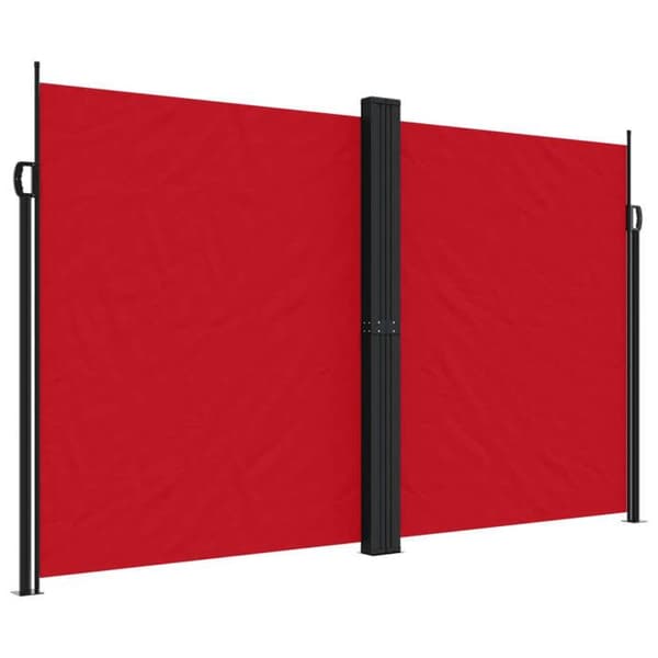 Maison Exclusive - Röd utdragbar sidokappa 200x1000 cm