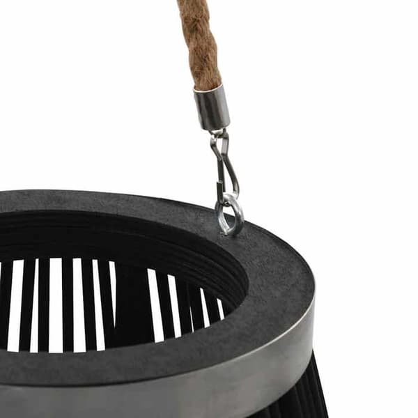 Hängande ljusstake - Exklusivt Hem - Bambu - Svart - 95 cm Svart