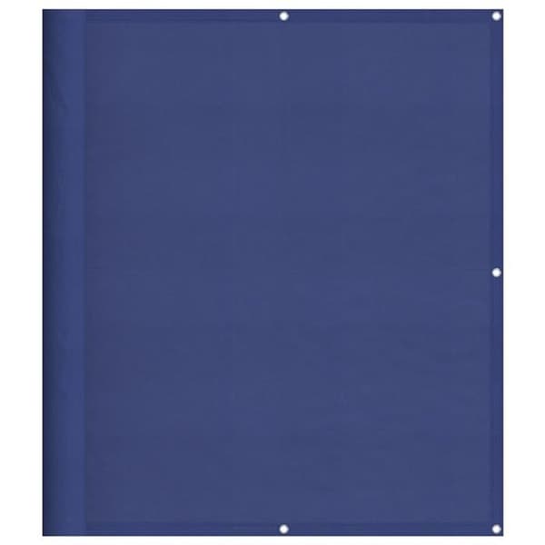 Balkonskærm - EKSKLUSIV HUS - 120 x 800 cm - Blå - 100% polyester Oxford - Vand/UV-resistent Blå