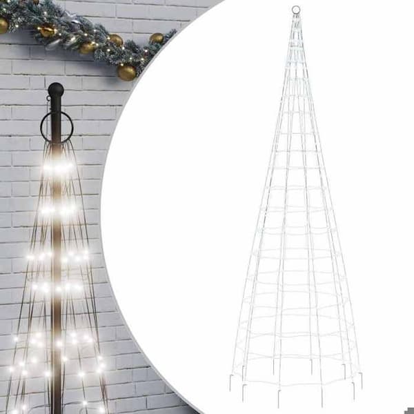 Maison Exclusive - Julgran med LED 550 LED vit 300 cm