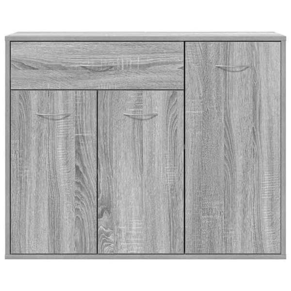 Maison Exclusive - Sonoma-harmaa buffet 88x30x70 cm insinööripuuta