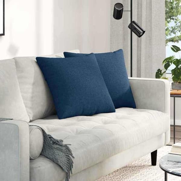 Soffkuddar - EXKLUSIV HEM - 50 x 50 cm - Set om 2 - Blå - Avtagbar Blå