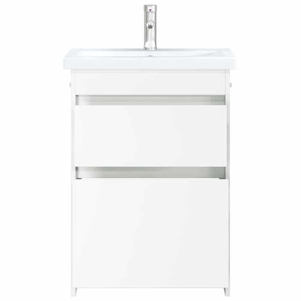 Maison Exclusive - Badmöbelset Vit 61 x 40 x 84,5 cm