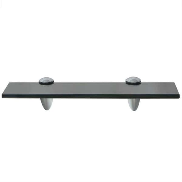 Maison Exclusive - Lasihylly 30 x 20 cm 8 mm Matte svart