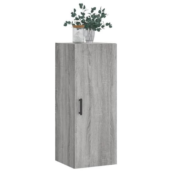 Maison Exclusive - Väggskåp sonoma grå 34,5x34x90 cm