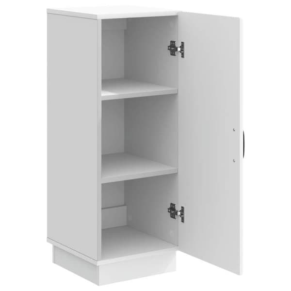 Maison Exclusive - Buffet Hvid 33 x 34,5 x 87 cm Ingeniørtræ