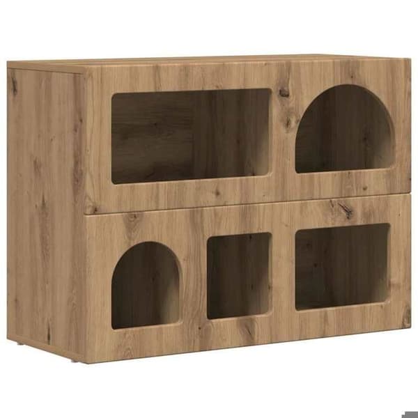 Buffet - EKSKLUSIVT HUS - ELST - Eg (ingeniørtræ) - 80,5 x 35 x 59 cm - Moderne