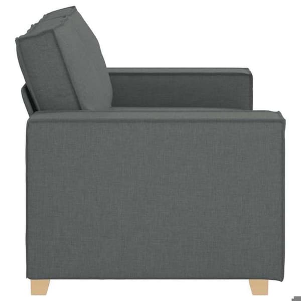 Maison Exclusive - Sofa 2 pladser Mørkegrå 160x78x84 cm Stof