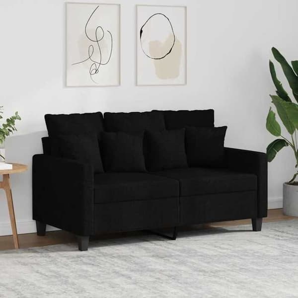 Maison Exclusive - 2-personers Sofa Sort 120 cm Stof