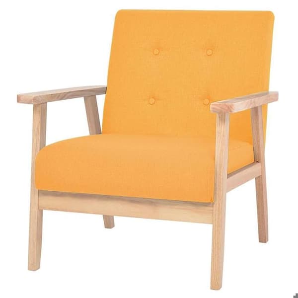 Maison Exclusive - 2 kpl keltainen kangassohva Gul
