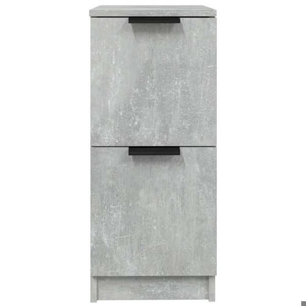 Maison Exclusive - Buffé Grå betong 30x30x70 cm Ingenjörsträ