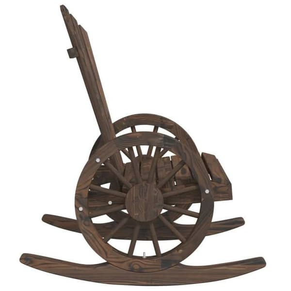 Maison Exclusive - Adirondack gungstolar set om 2 i massivt furu