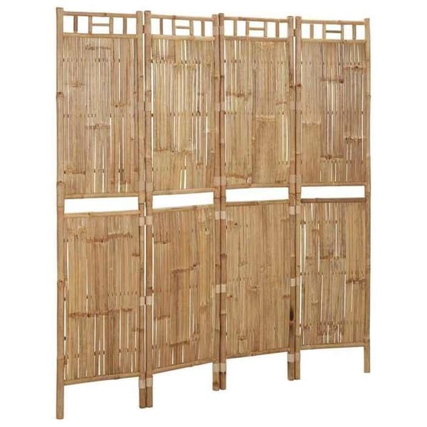 Maison Exclusive - 4-paneelin bambu-seinäelementti 160x180 cm