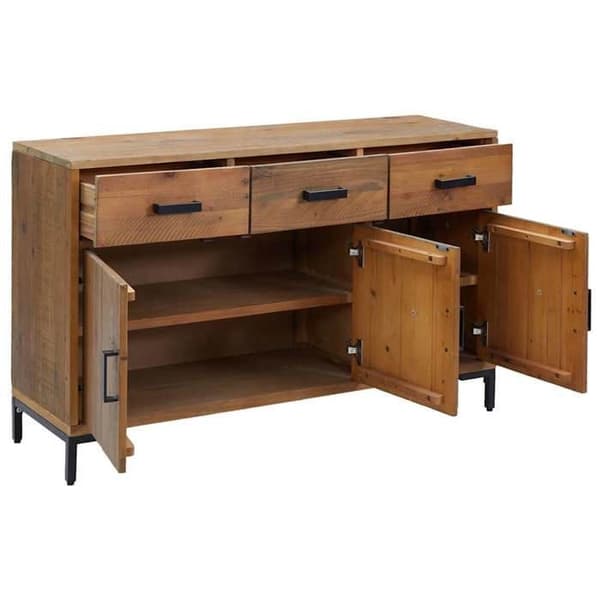 Maison Exclusive - Buffé Marron 110x35x70 cm Massivt furu brun