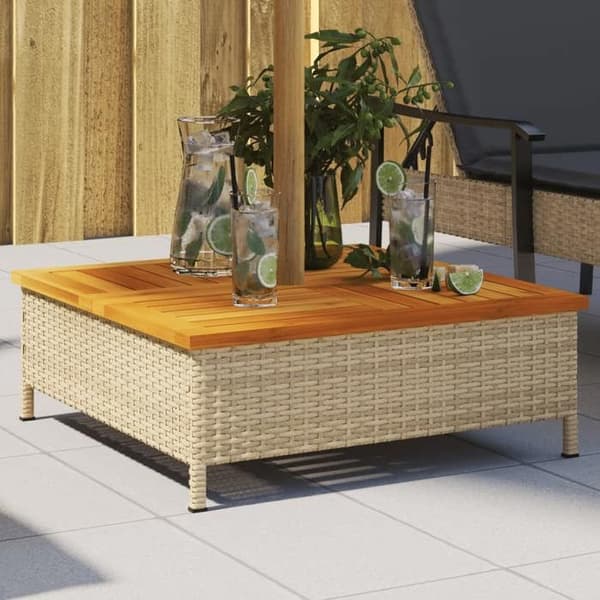 Maison Exclusive - Beige aurinkovarjon peruspeite 70x70x25 cm
