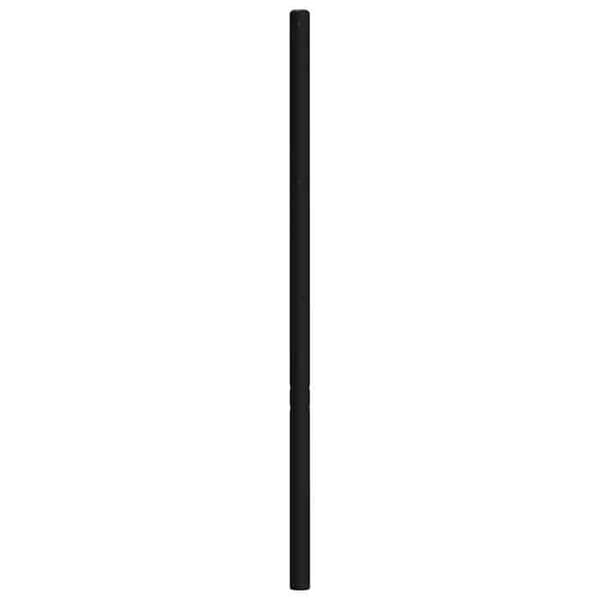 Maison Exclusive - Erstatnings hovedgærde metal sort 100 cm