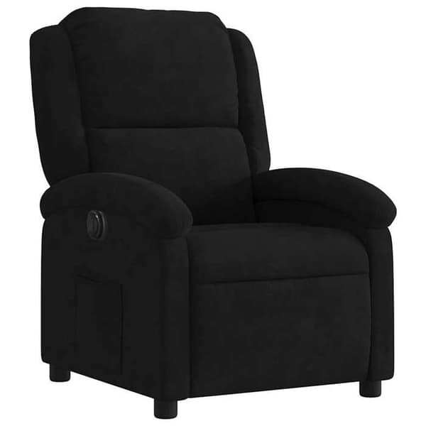 Maison Exclusive - Elektrisk vippe stol i sort velour