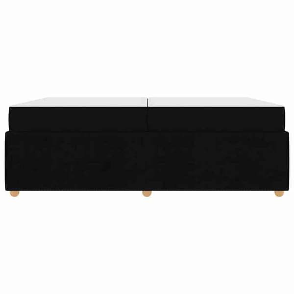 Maison Exclusive - Sängram Svart 200 x 200 cm tyg