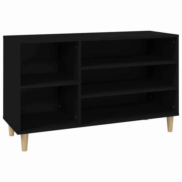 Maison Exclusive - Skoskab Sort 102x36x60 cm Ingeniørtræ