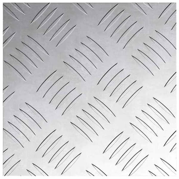Maison Exclusive - Nez de marche 2 stk 20 x 20 cm Sølv Aluminium Kvadratisk Silver