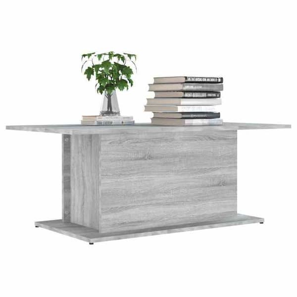 Bord - EKSKLUSIV HUS - Sonoma - Grå - 102x55,5x40 cm - Ingeniørtræ Grå
