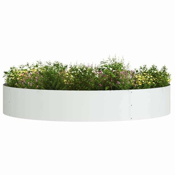 Maison Exclusive - Blomkruka 5 st Vit 120 x 120 x 20 cm