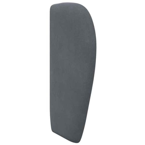 Maison Exclusive - Öron av huvudgavel Grå Mörk 40 x 23 x 6 cm Sammet Mörkgrå