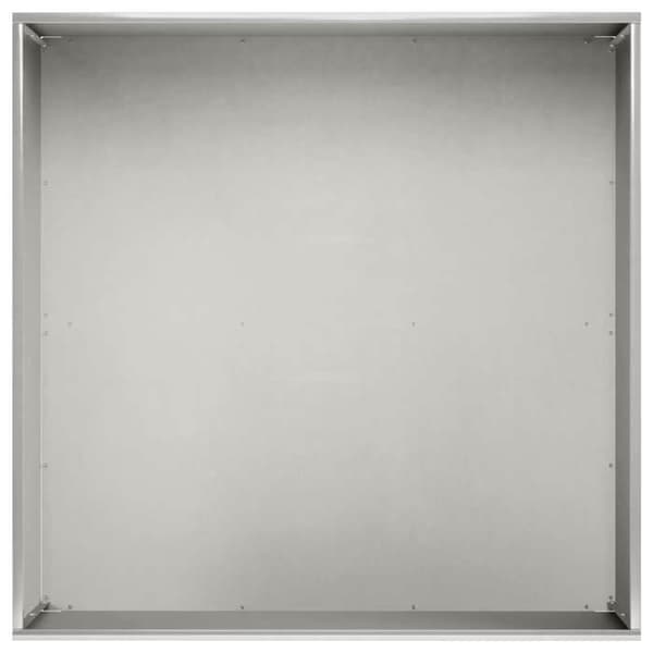 Maison Exclusive - Trädgårdskrukor 2 st Silver 40 x 40 x 30 cm