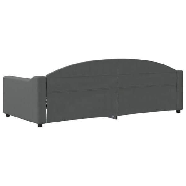 Maison Exclusive - Sengebund uden madras grå 90x200 cm stof