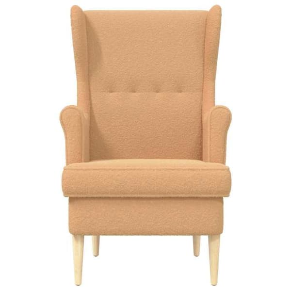 Maison Exclusive - Beige Bouclé Stol