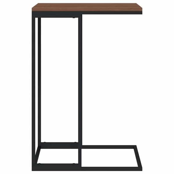 Maison Exclusive - Sort sidebord 40x30x59 cm Ingeniørtræ Svart