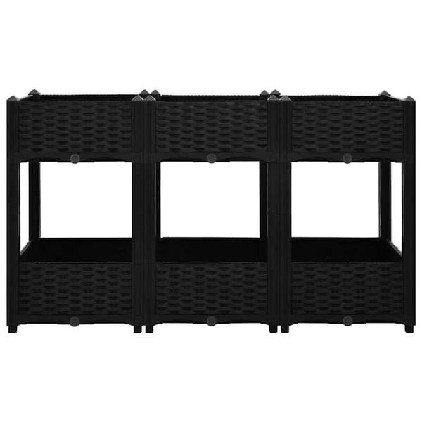 Maison Exclusive - Hævet seng 120x40x71 cm Polypropylen