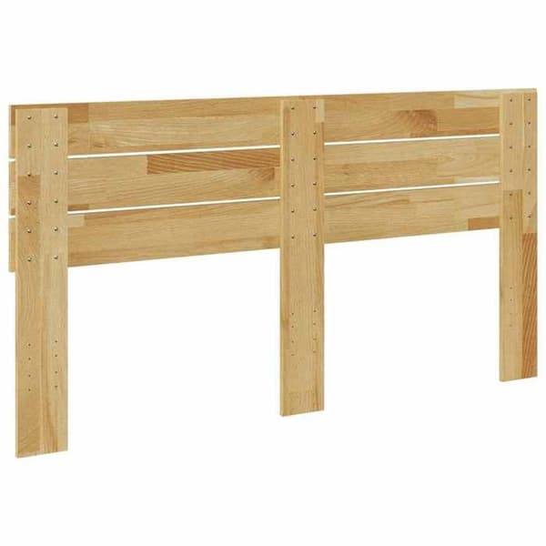 Hovedgærde - EKSKLUSIV HUS - 150 cm - Massiv eg - Brun - Robuste træben