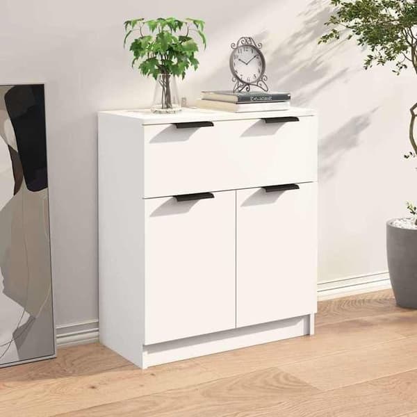 Maison Exclusive - Buffé Vit 60x30x70 cm Ingenjörsträ Vit