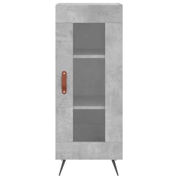 Maison Exclusive - Buffet Grå beton 34,5x34x90 cm Ingeniørtræ