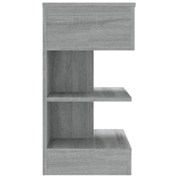 Maison Exclusive - Sängbord 2 st Sonoma grå 40x35x65cm Ingenjörsträ sonoma grå