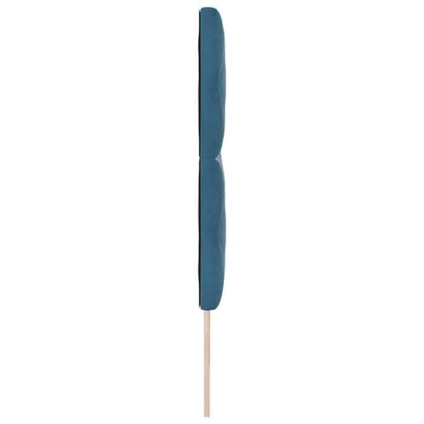 Maison Exclusive - Hovedgærde LED Mørkeblå 180 cm Velour